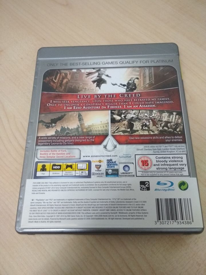 PS3 Assassins Creed II Platinum in Krefeld