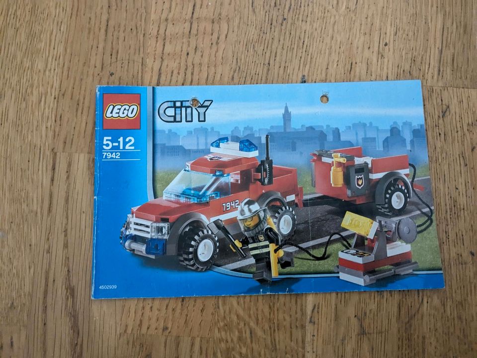 7942 Lego City Feuerwehr Pick-Up in Essen