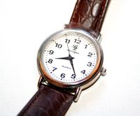 Armband-Uhr BL classique QUARZ Ø Ziffernblatt 34mm Kunst-Leder-Ar Bayern - Schweitenkirchen Vorschau