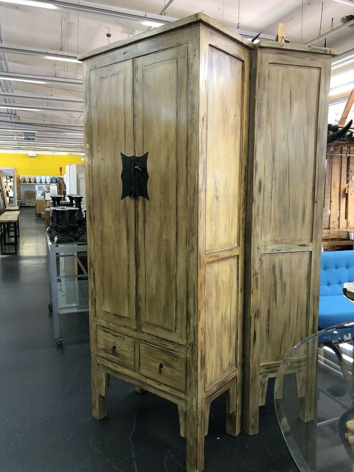 XXL Schrank Highboard Hochschrank Teakholz Höhe 240 cm in Bremen