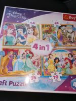 Disney Princess 4 in 1 Puzzle Arielle Belle Rapunzel Sachsen-Anhalt - Wasserleben Vorschau