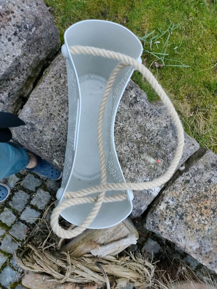 Einkaufstasche, Korb, Kunststoff mit Seilgriffen in Nordendorf