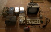 Nur Setverkauf - Commodore C64 mit Monitor und 550 Disketten Niedersachsen - Bad Gandersheim Vorschau