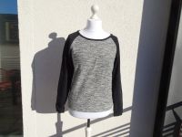 Pullover mit schwarz weiß silbernem Muster Dresden - Briesnitz Vorschau