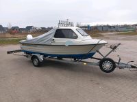 Crescent trygge 499 Angelboot Motorboot trolling kajütboot 15ps Mecklenburg-Vorpommern - Wismar Vorschau