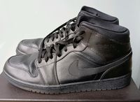 Nike Air Jordan 1 Retro Gr 48,5 Us 14 Triple Black High Mid Saarland - Friedrichsthal Vorschau