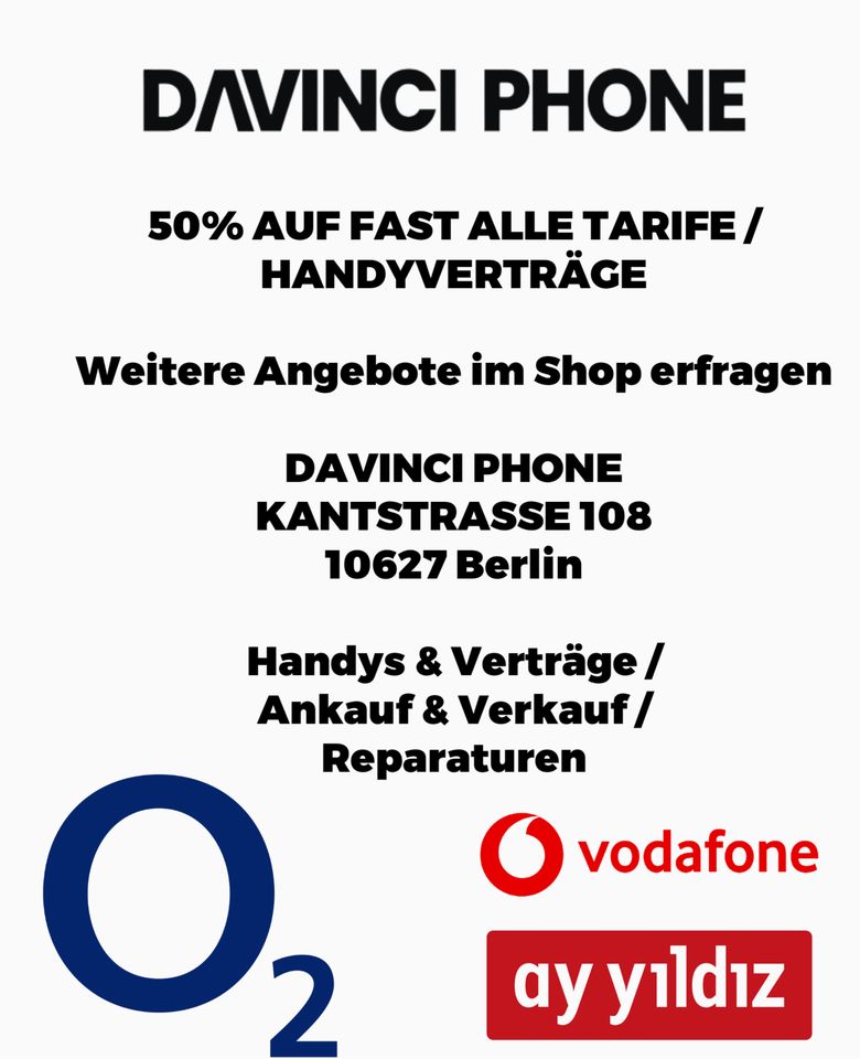 in Berlin - jetzt 25/50/70/140/UNLIMITED o2 ist SIM VERTRAG 50% Kleinanzeigen eBay Kleinanzeigen AUF ALLE TARIFE | ONLY o2 Charlottenburg