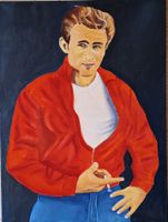 Ölgemälde "James Dean" handgemält 60 x 80 cm Hessen - Darmstadt Vorschau