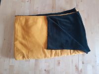 Alpenfleece Bicolor senf / schwarz 2m x VB  Stoff Nordrhein-Westfalen - Dinslaken Vorschau