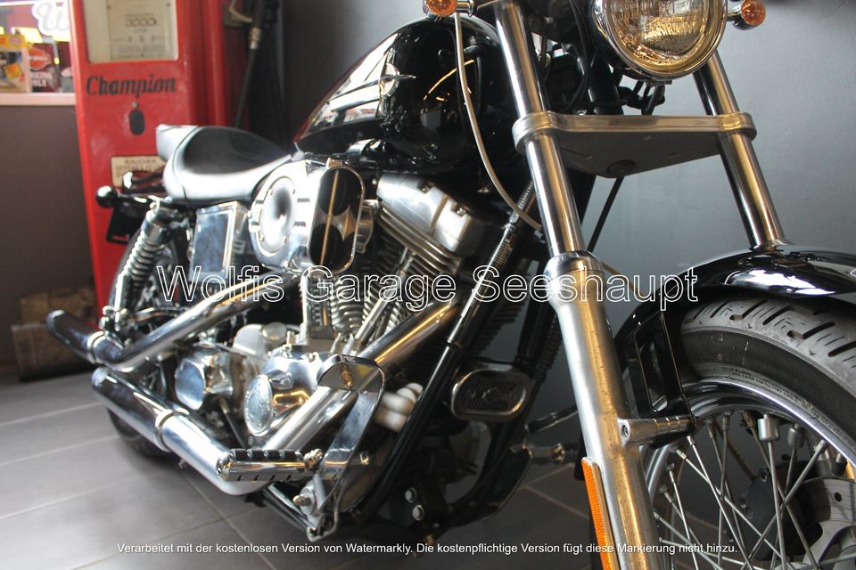 Wolfis Garage Harley-Davidson Dyna super glide 9tsd km Scheckheft in Seeshaupt