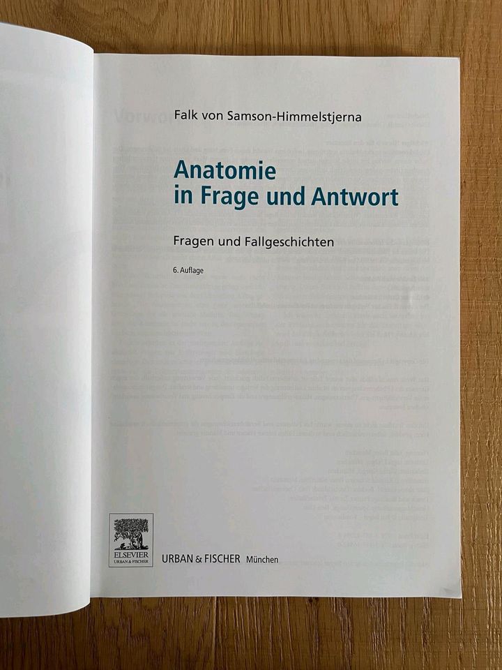 Fachbuch: "Anatomie - in Frage und Antwort" in Westerstede