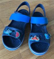 Crocs Sandalen blau inkl. Steckern Größe J1 31/32 Wandsbek - Hamburg Marienthal Vorschau