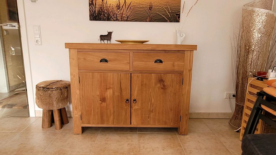 Sideboard Anrichte Teakholz 120x91x45 (BxHxT) in Neu-Isenburg