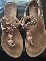 Tamaris Sandalen, Leder Schmucksteine 40 Nordrhein-Westfalen - Mönchengladbach Vorschau