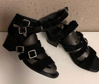 Riemensandalen mit Absatz Gr.37 Office Wildleder Schwarz Dortmund - Körne Vorschau