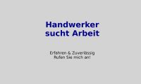 ‼️HANDWERK‼️ Saarland - Sulzbach (Saar) Vorschau