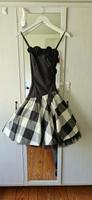 Cocktails Kleid, schwarz, weiß, kariert, Swing Nordfriesland - Süderlügum Vorschau