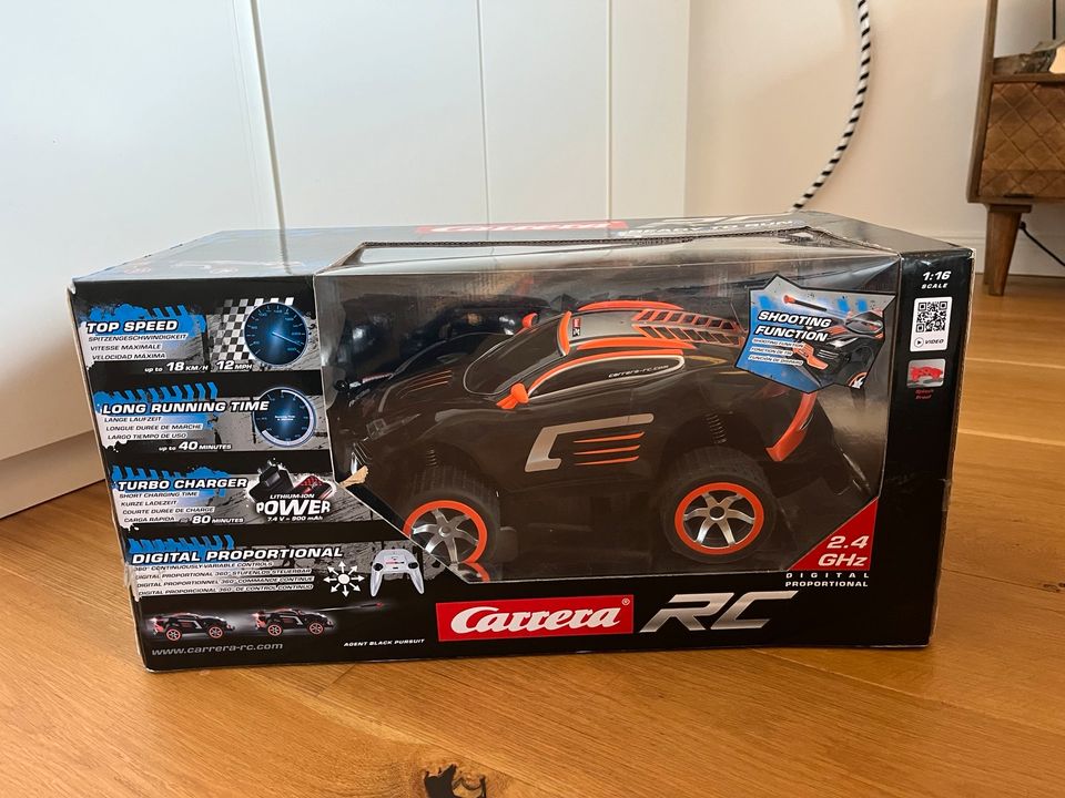 Carrera RC Agent Black Pursuit, 2,4 GHz, 1:16, OVP in Otterndorf