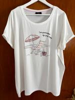 T-Shirt mit sommerlichem Aufdruck von Gina Benotti/ Größe 44 46 Hessen - Wetzlar Vorschau