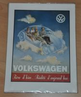Volkswagen Werbeplakat Brezel-Käfer? Kdf-Wagen? Französisch,Belgi Niedersachsen - Wolfsburg Vorschau