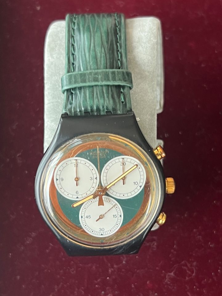 Vintage Swatch Chronograph "Rollerball" SCM 100 aus 1991 in Hilgertshausen-Tandern