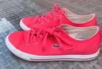 Lacoste Stoff Schuh neuwertig hoher Neupreis Thüringen - Niederorschel Vorschau