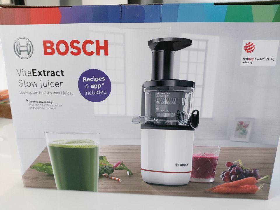 BOSCH VITA EXTRACT SLOW JUICER MESM500W in Ingelheim am Rhein