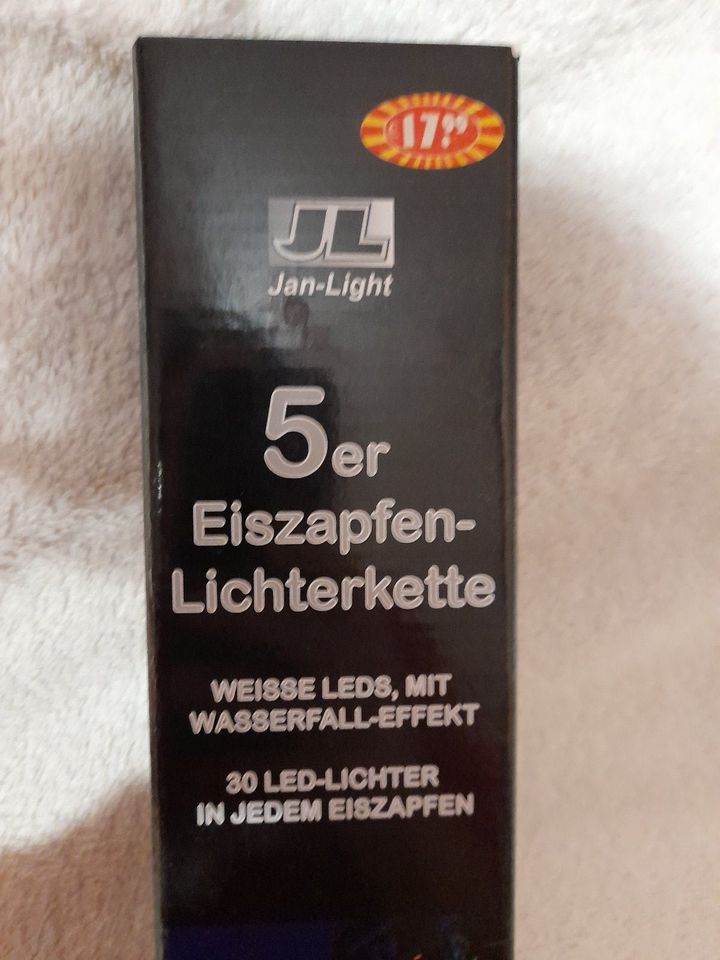 Lichterkette LED Eiszapfen in Zwickau