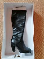 Lederstiefel schwarz Bayern - Triftern Vorschau