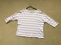 Comma Damen T-shirt Gr. 42 Farbe rosa-weiß Niedersachsen - Zetel Vorschau