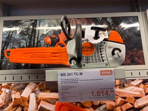 STIHL MS 201 TC-M Benzin Motorsäge (Schienenlänge 35cm