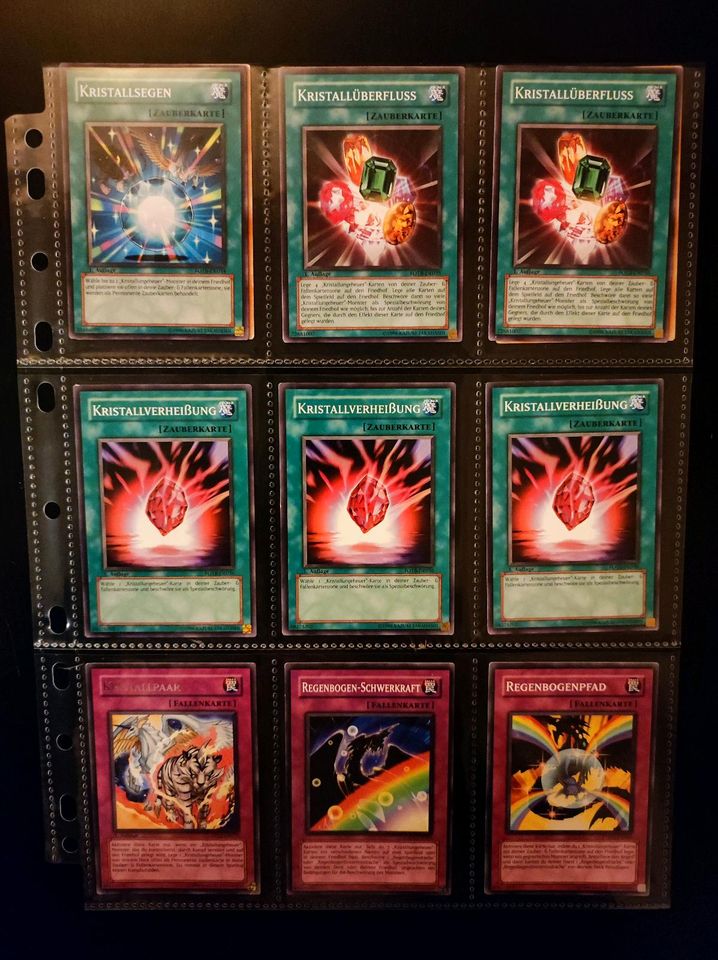 YuGiOh TCG Karten-Set "Kristallungeheuer" in Grafenwöhr