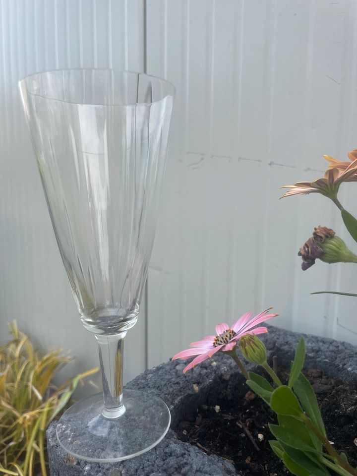 Sektgläser vintage alt 5 Stück Glas Gläser in Schulzendorf bei Eichwalde