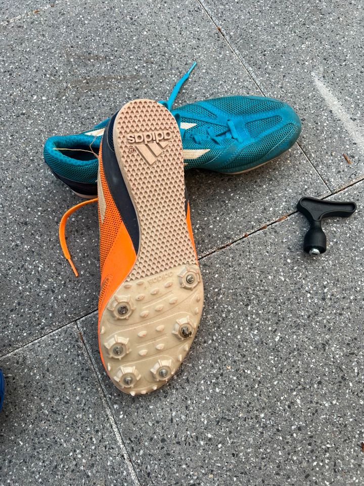 Adidas Spike Leichtathletik Schuhe Größe 40 in Geestland