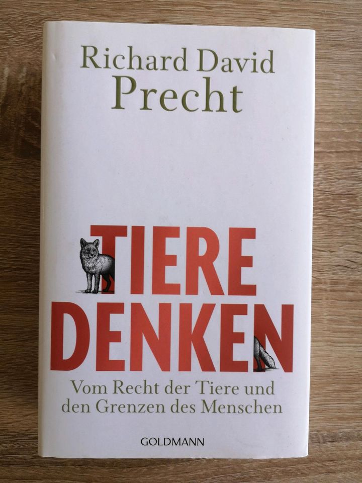 Gebundenes Buch Richard David Precht Tiere denken in Emmendingen