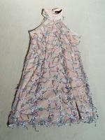 I saw it first Kleid nude beige Rainbow Regenbogen Pailletten 38 Hessen - Mühltal  Vorschau