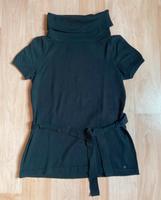 Schwarzer Cecil Kurzarmpullover mit Bindegürtel Größe M Hessen - Biedenkopf Vorschau