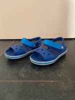 Badeschuhe Latschen Kinder blau Größe 6 Crocs Köln - Porz Vorschau