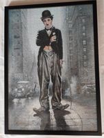 Puzzle"Charly Chaplin" schwarz-weiß im schwarzen Holzbilderrahmen Dithmarschen - Marne Vorschau