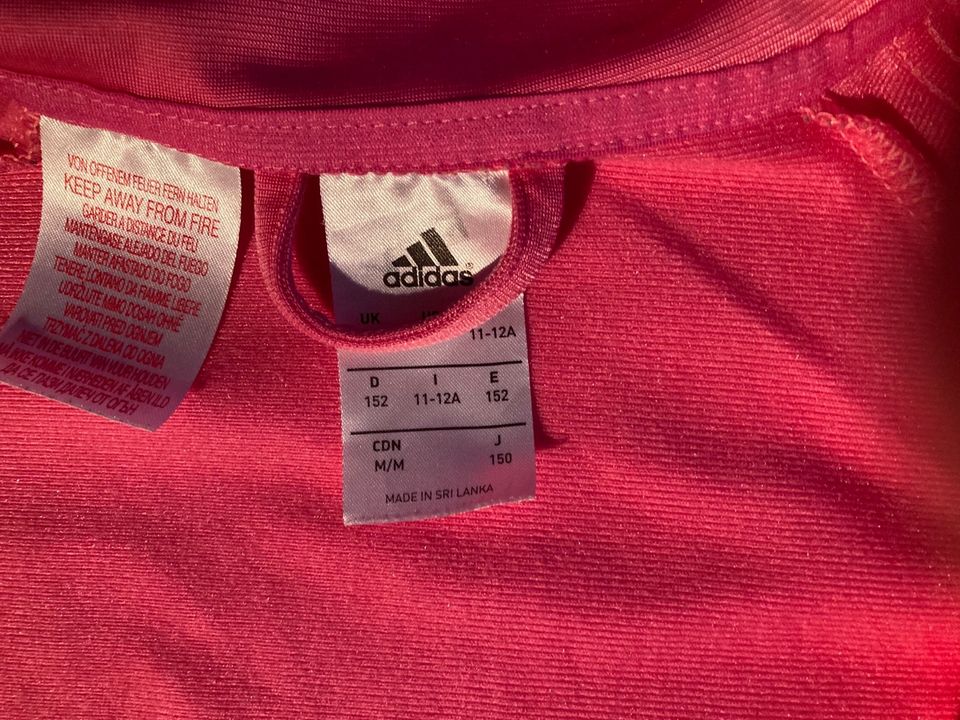 Adidas Jacke 152 Rosa Sportjacke in Zülpich