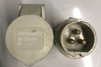 Mennekes Steckdose / Stecker 16A-12h/50V Cee weiß gebraucht Bayern - Günzburg Vorschau