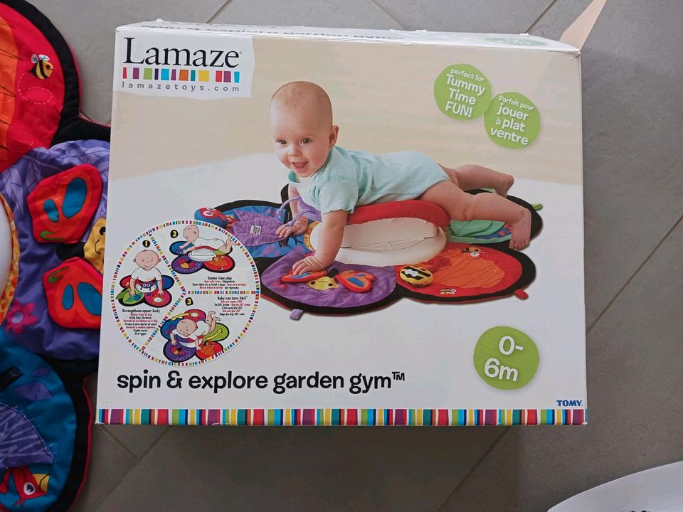 Lamaze spin & explore garden gym in Vogt