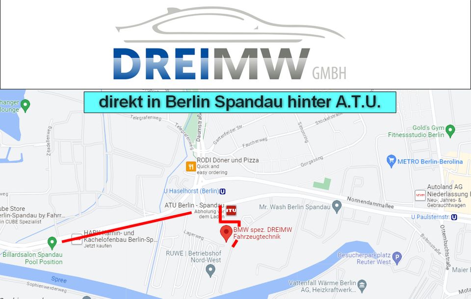 BMW Rückfahrkamera nachrüsten 5er F10 F11 X3 F25 Nachrüstung in Berlin