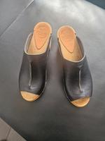 orig. Schweden Clogs me & my Leder schwarz Gr. 38 37 Pantoletten Nordrhein-Westfalen - Frechen Vorschau