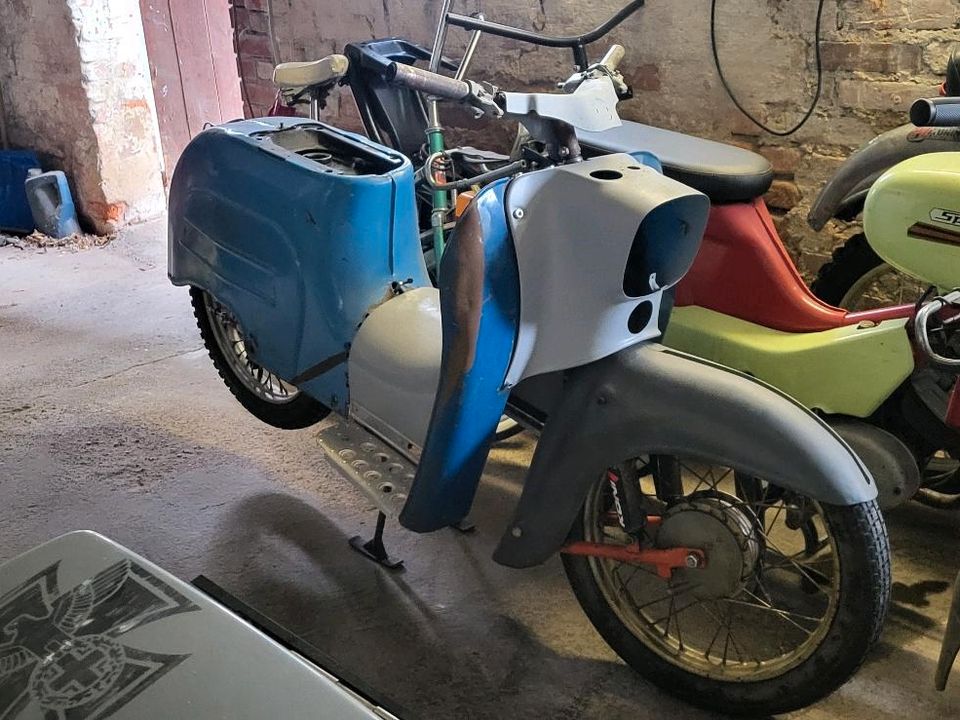 Simson Schwalbe Kr51 1964 Projekt mit Papieren in Bad Salzungen