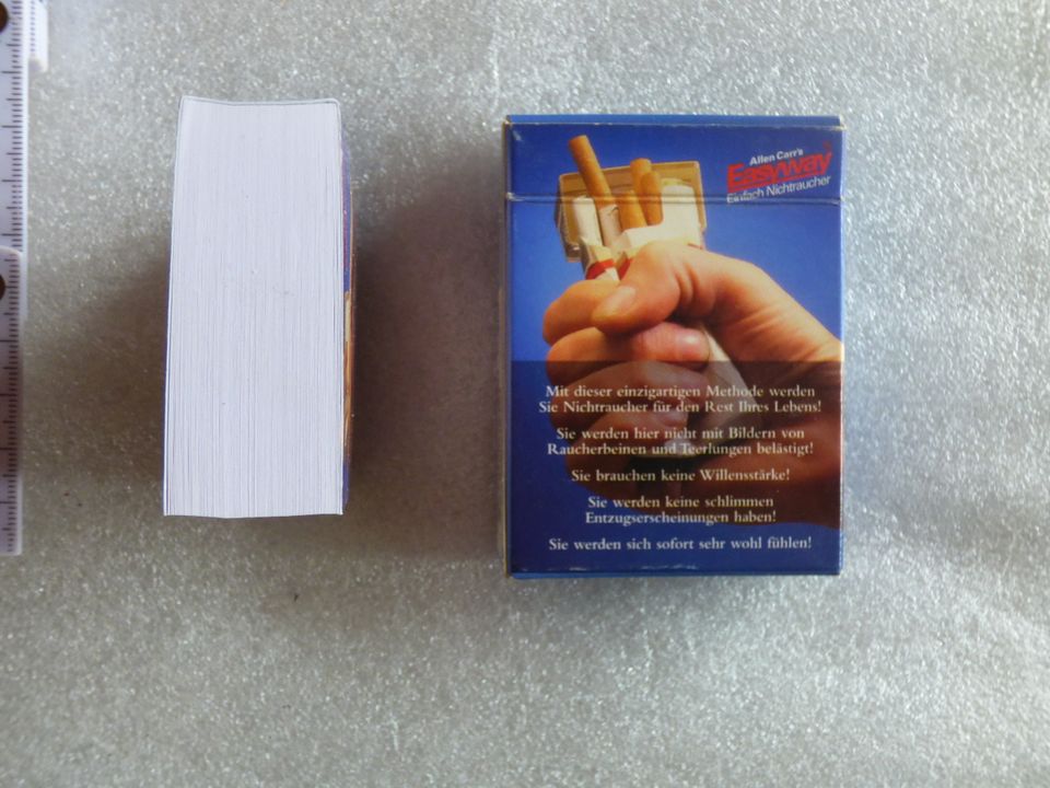 Endlich Nichtraucher - Allen Carr - Pocket Format - 8,5 x 6 cm in Filderstadt