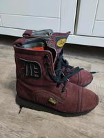 RARITÄT!!! weinrote Buffalo Boots - Gr 36 - Boxerstiefel Berlin - Steglitz Vorschau