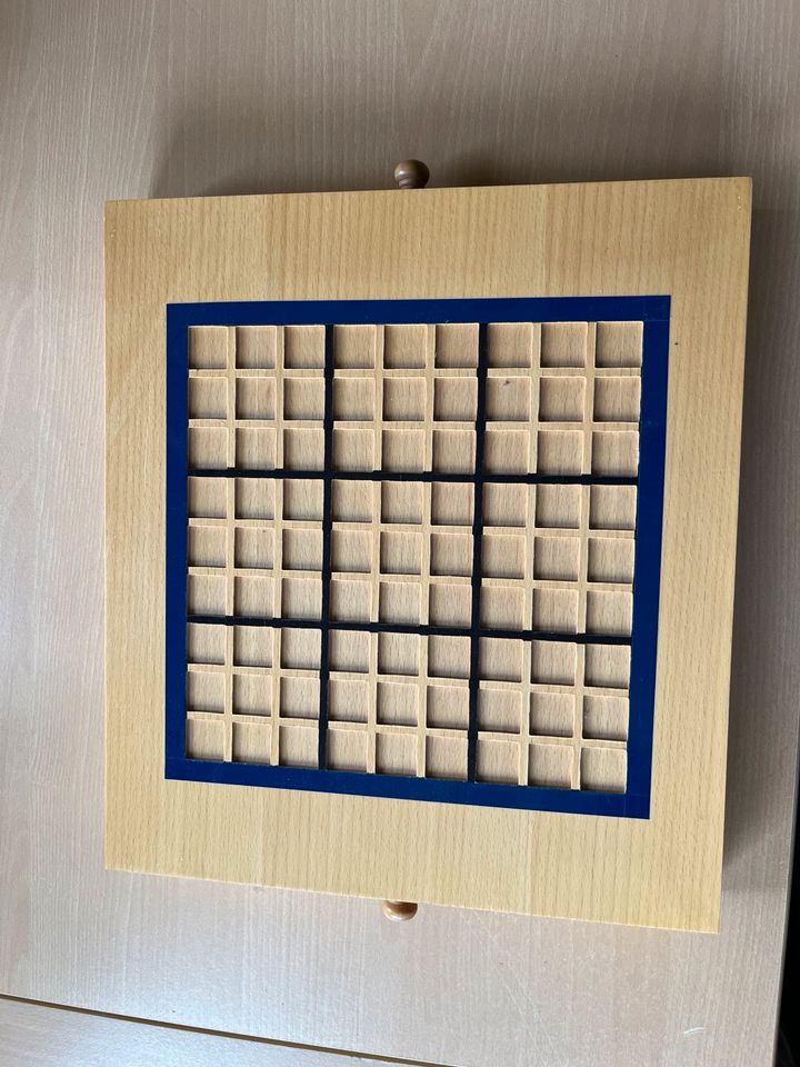 Sudoku aus Holz in Rinteln