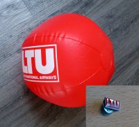 LTU Airways, Wasserball, 90cm Umfang, Pin, 001, Anstecker, Nadel Hessen - Habichtswald Vorschau