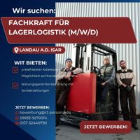 Fachkraft für Lagerlogistik (m/w/d) in Landau gesucht! Bayern - Landau a d Isar Vorschau